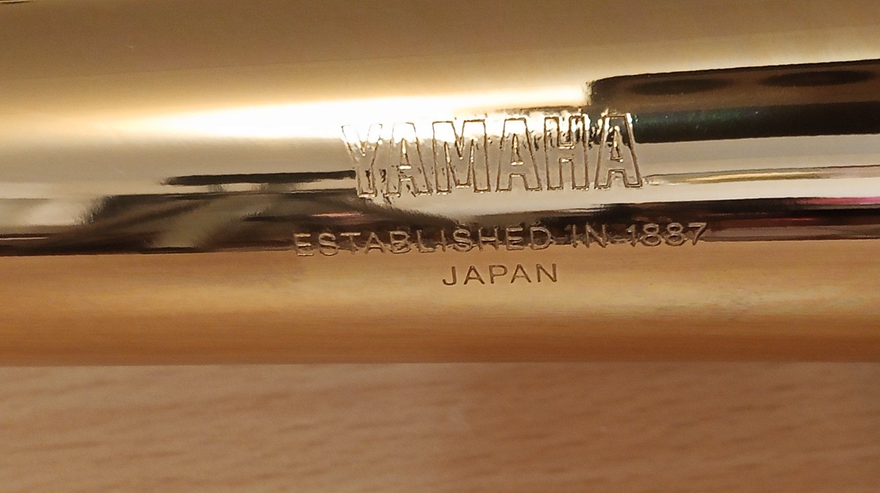 Yamaha Strumenti musicali: Saxophon Yamaha YSS_475 Sopran, Original – Usato da Allschwil venduto da B_M_W 2