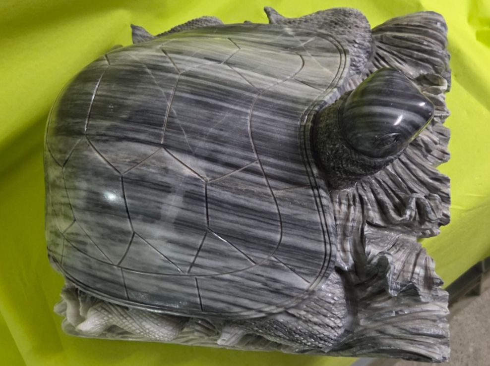 Sculture & Statue: Massive Schildkröte aus Marmor – Nuovo (secondo la descrizione) da Roggliswil venduto da Mabelco 3