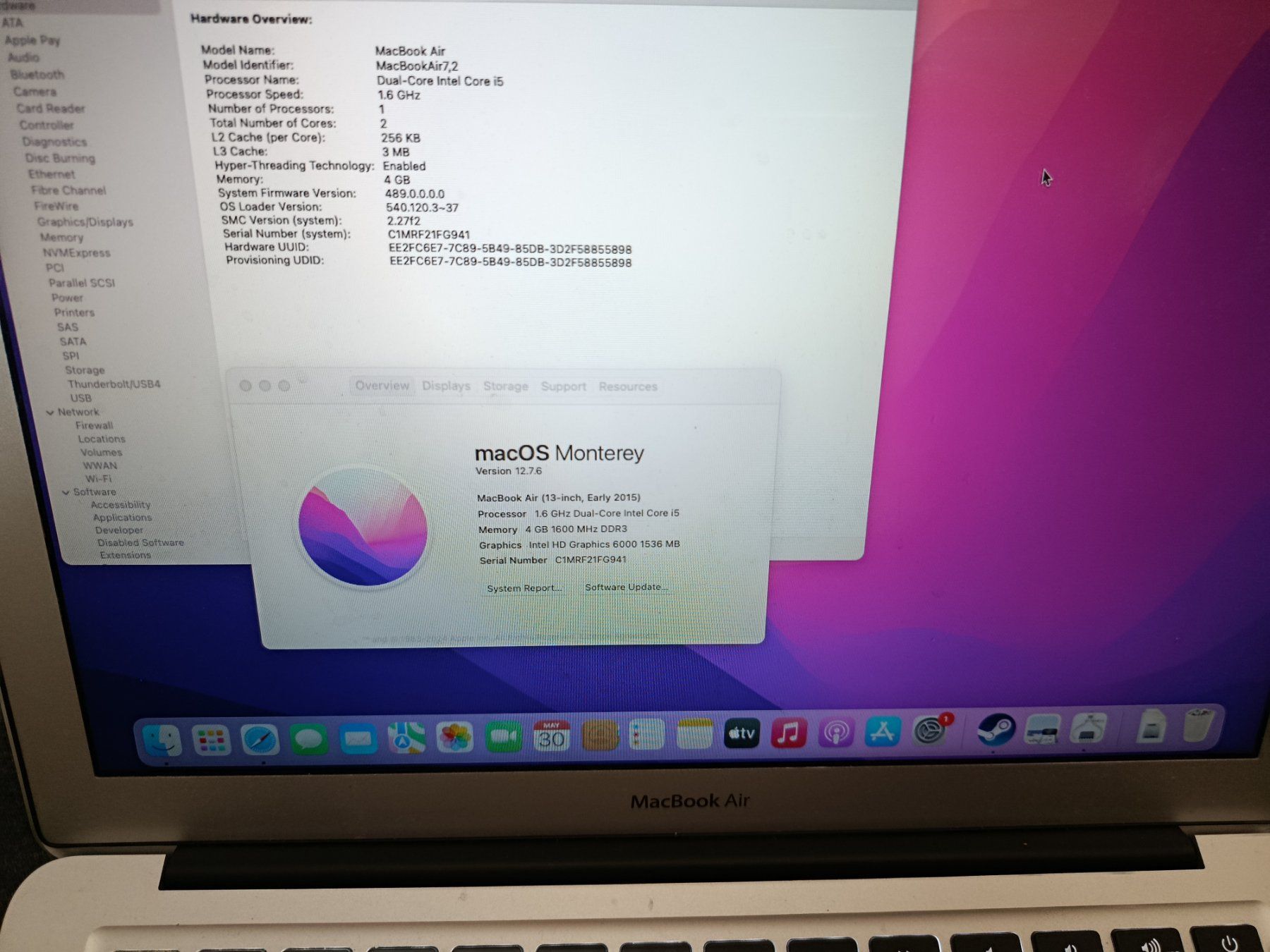 Apple Notebook: MacBook Air 2015 – Usato da Winznau venduto da cze_rz8c 4