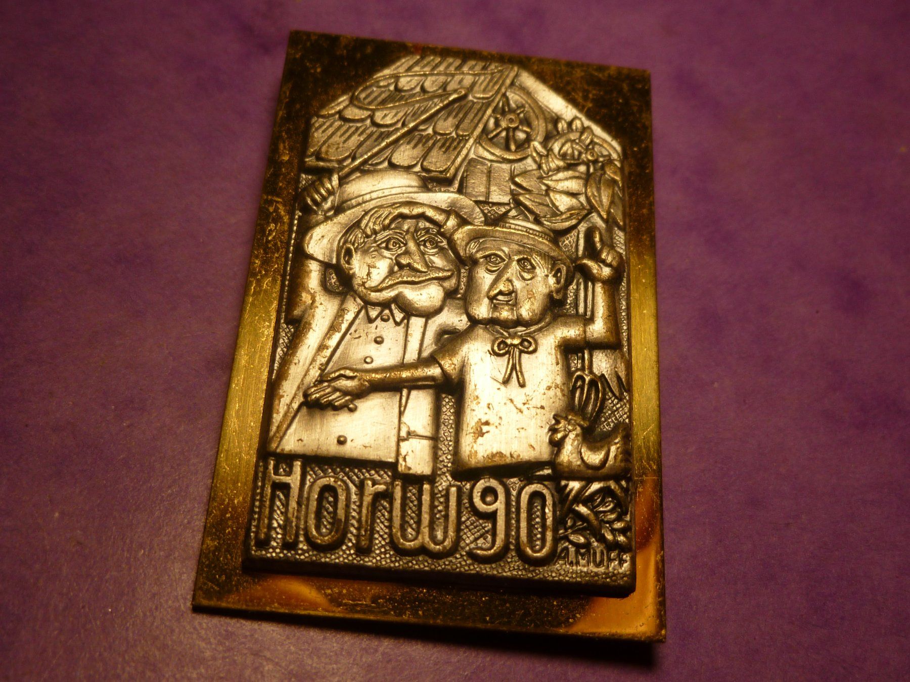 Placchette & Badge: HORW 1990 GOLD – Usato da Ried (Muotathal) venduto da Mandarin02
