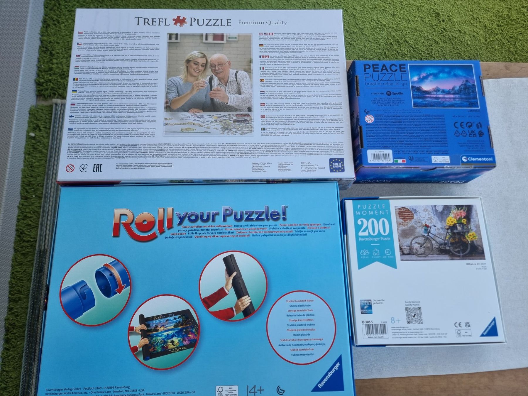 Puzzles: 3 Puzzles und Puzzlerolle – Neu (gemäss Beschreibung) aus Winterthur von Christinakim 1