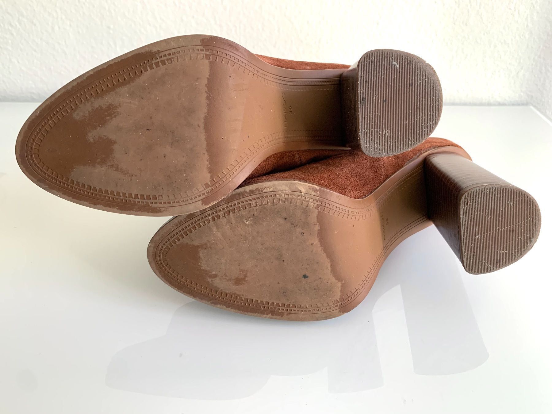 Mango Damenschuhe: Stiefeletten in Wildlederoptik von Mango – Gebraucht aus Bern von Fraeuleinhonig 9