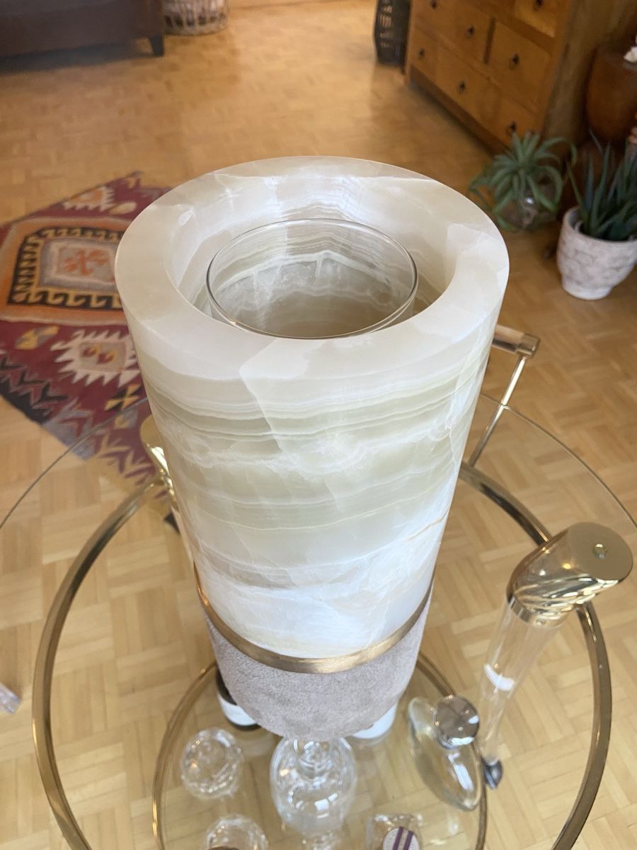Vasi & Recipienti: Luxus Designer Marmor Vase von Michaël Verheyden – Nuovo (secondo la descrizione) da Luzern venduto da i-love-guacamole 1