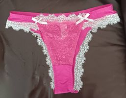 Neu; slip pink XL mit Spitze