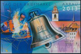 2013 - Tag der Briefmarke - Aarau - Block - postfrisch **