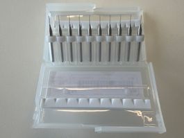 10x Präzisionsbohrer 0,4 mm für 3D-Drucker/PCB