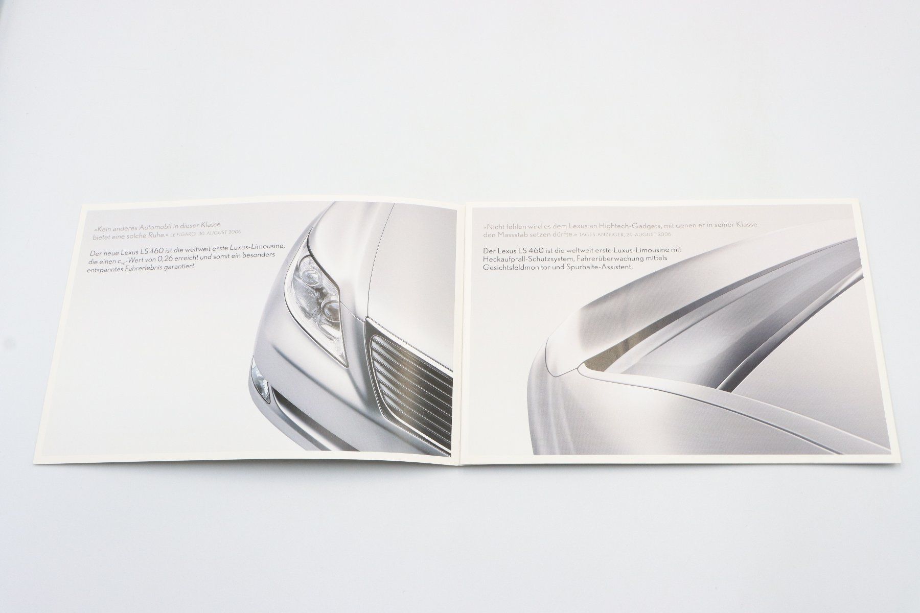 Lexus Documenti: Lexus LS460 2006 Prospekt – Usato da Bühl b.Aarberg venduto da Collectorpassions 2