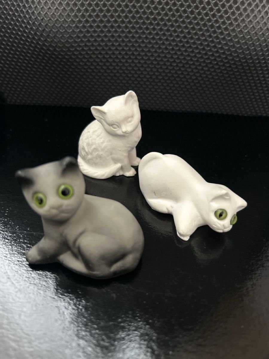 Statuette: 3-Katzen Figuren – Nuovo (secondo la descrizione) da Triengen venduto da zomavesu 1