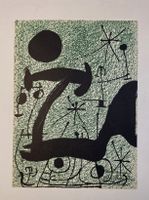 Joan Miró Original Lithografie Dim.: 38x28cm