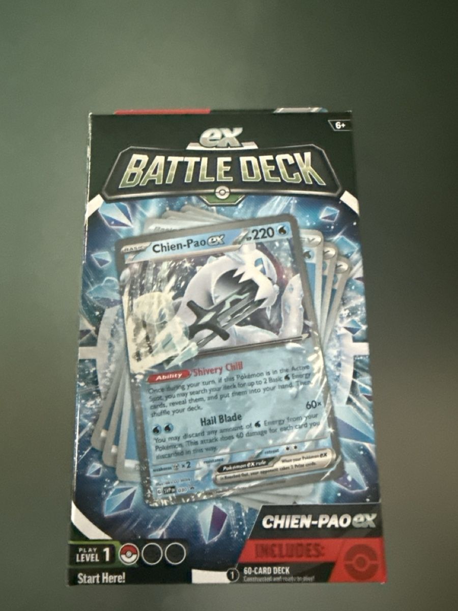 Cartoline: Chien-Pao Ex battle Deck – Nuovo e nell'imballaggio originale da Holziken venduto da Simi361
