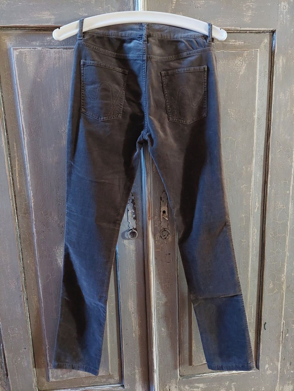 Jeans: FFC . Velours Jeans dunkelgrau stretch 36 – Neu und originalverpackt aus Besenbüren von teluride89 1