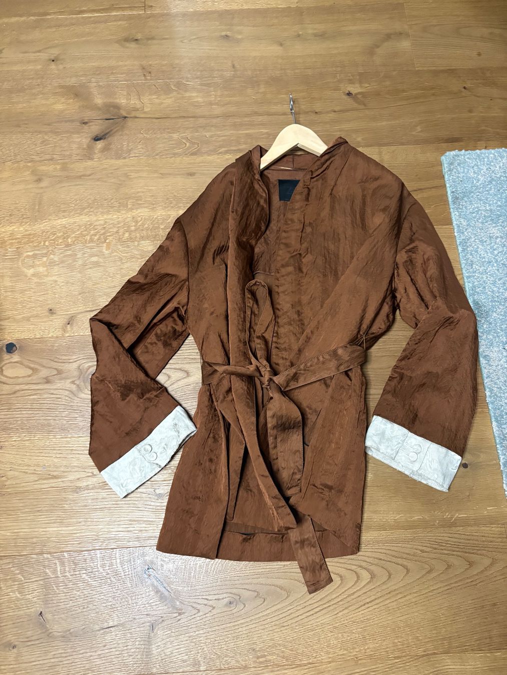Zara Jacken: Zara Jacke braun mit Bindegürtel Grösse M – Neu (gemäss Beschreibung) aus Gutenswil von mse_hbj5 1