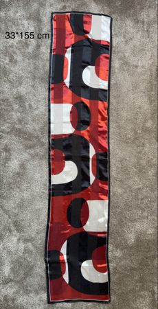 Écharpe vintage Burton 33 x 155 cm