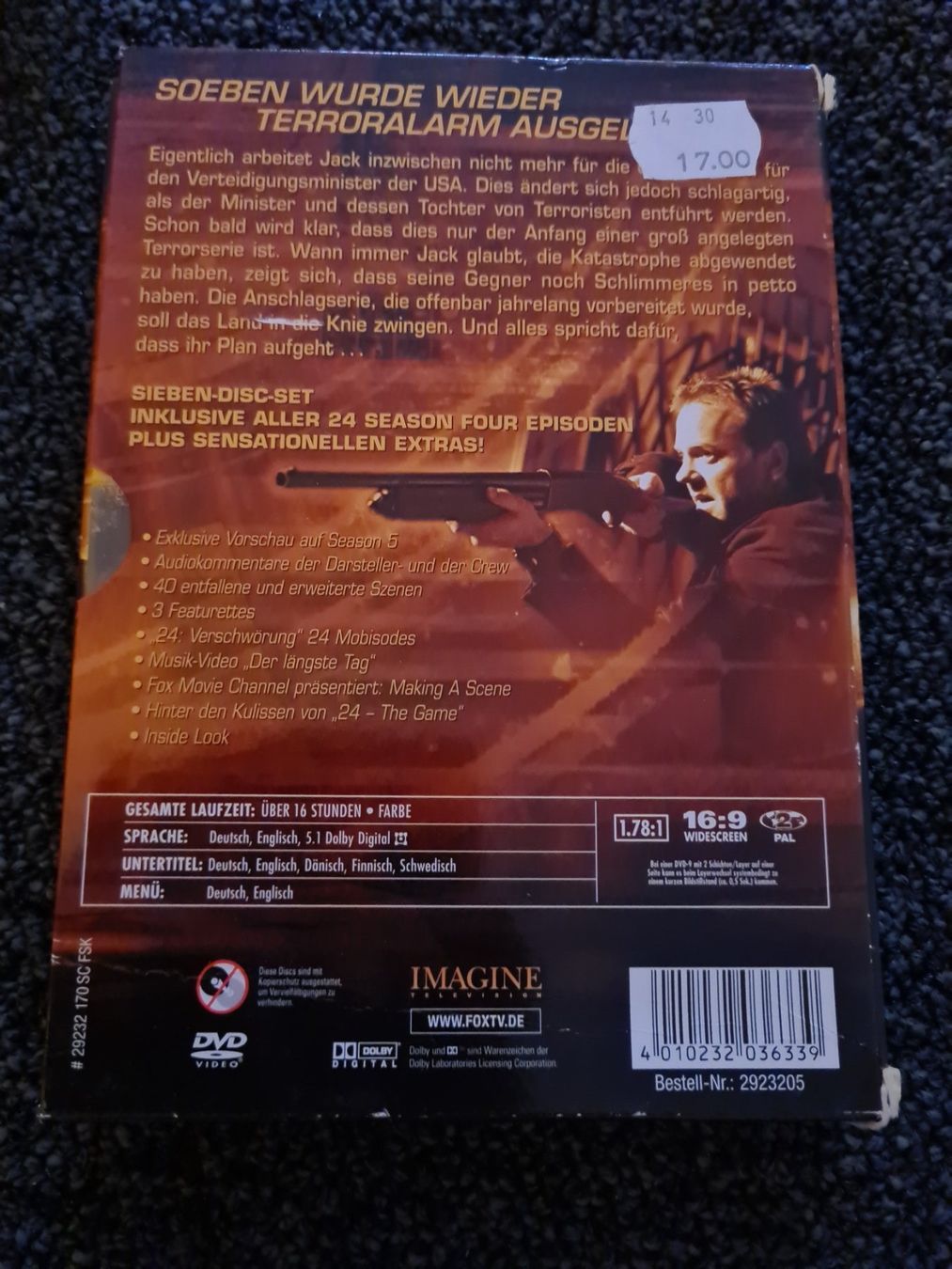 Alle DVDs: 24 STAFFEL 4 – Gebraucht aus Ruswil von jan_bxl5 1
