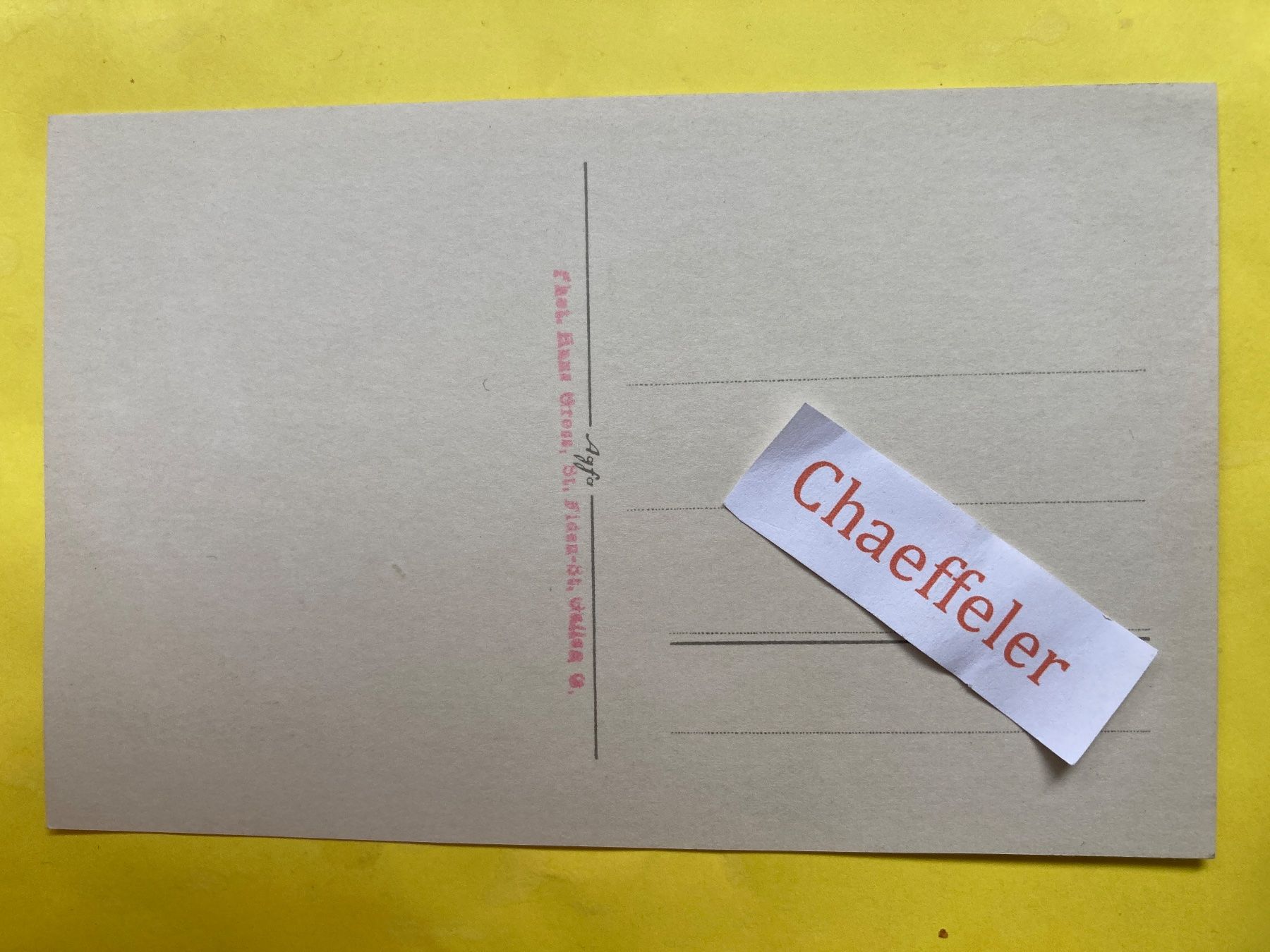 Cartoline postali: 596 St. Gallen mit Säntiskette – Usato da Zürich venduto da Chaeffeler 1