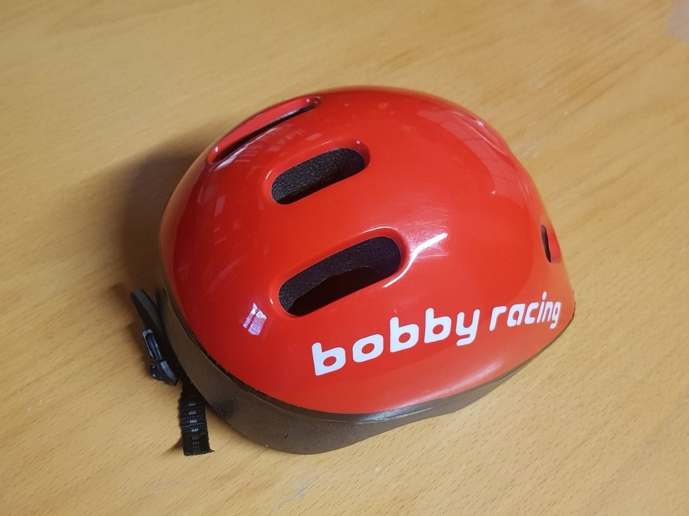 Caschi: Kinderhelm Bobycar von BIG "bobby racing" mit Verpackung – Nuovo (secondo la descrizione) da Schachen b. Herisau venduto da lilienstrauch 3
