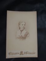 Antike Fotografie, Portrait einer Dame, Rarität! Russland