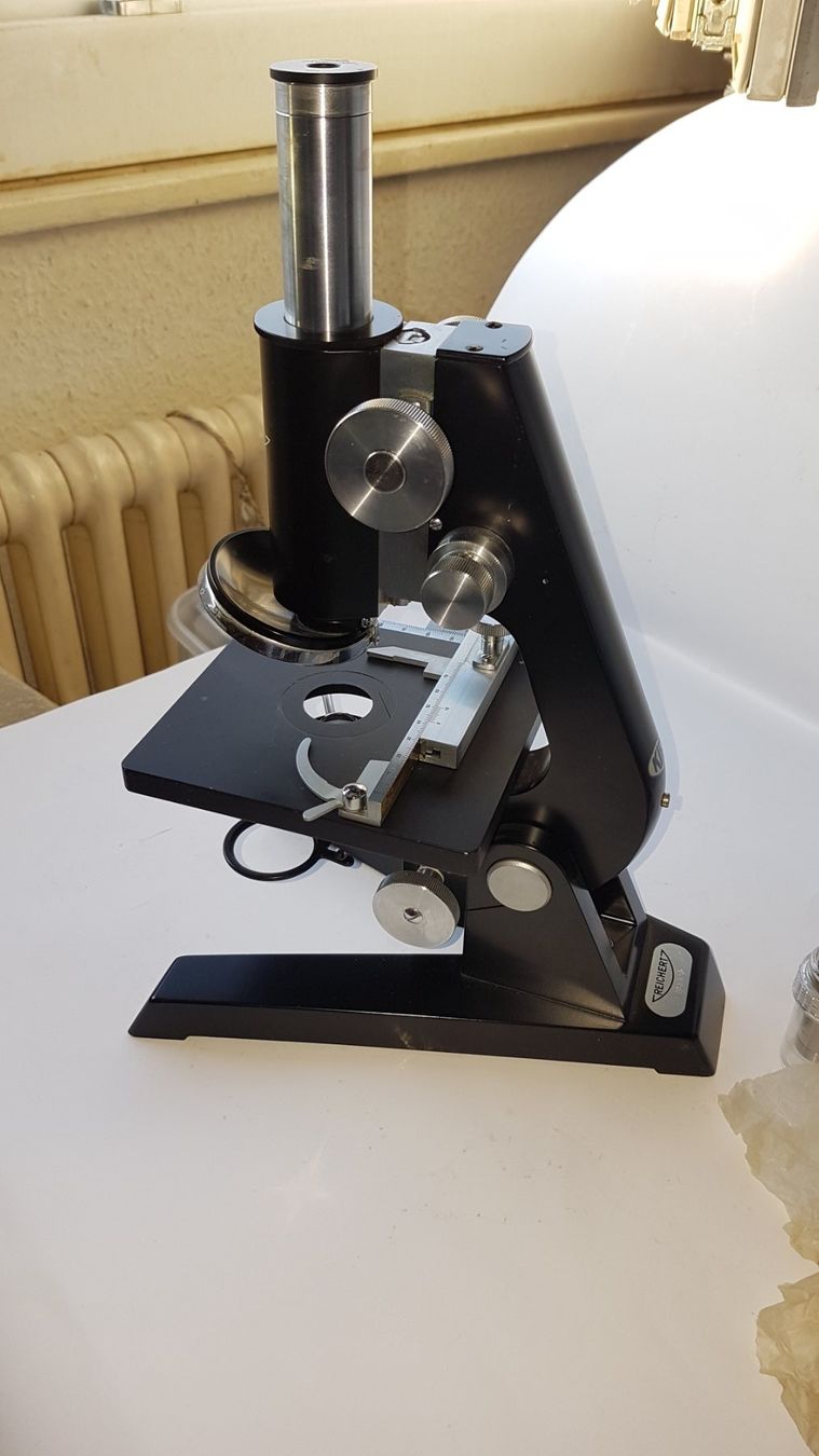 Microscopi: MICROSCOPE REICHERT NEUF – Nuovo e nell'imballaggio originale da Thônex venduto da MAXOU015 1
