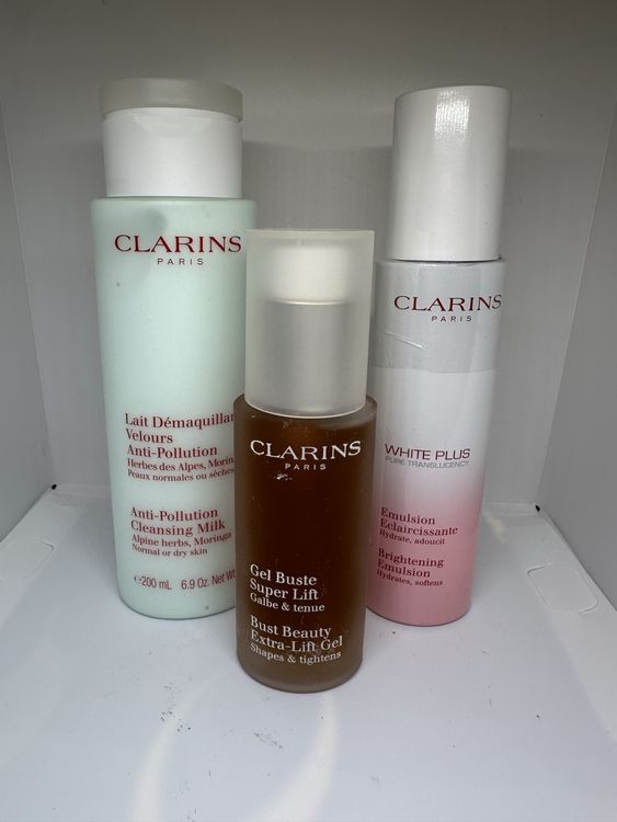 lot-clarins-lait-gel-buste-plus-neuf-voir-description-pully