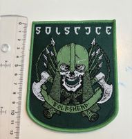SOLSTICE -  Patch Aufnäher Doom Metal Viking Heavy Metal