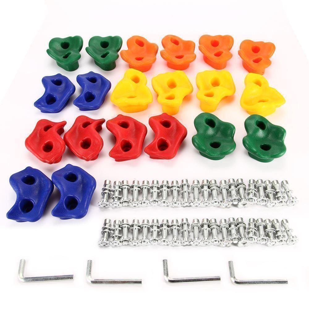 Giocattoli: Kinder Klettergriffe Klettersteine 20pcs – Nuovo (secondo la descrizione) da Thun venduto da keller001