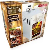 Lone Star BBQ Gas Beef maker Steakgarer NEU Original Verpack