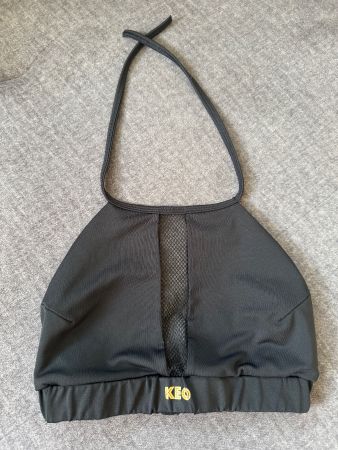 KEO Sportswear Sport-BH / Top, Gr. Xs-S - Schwarz mit Mes