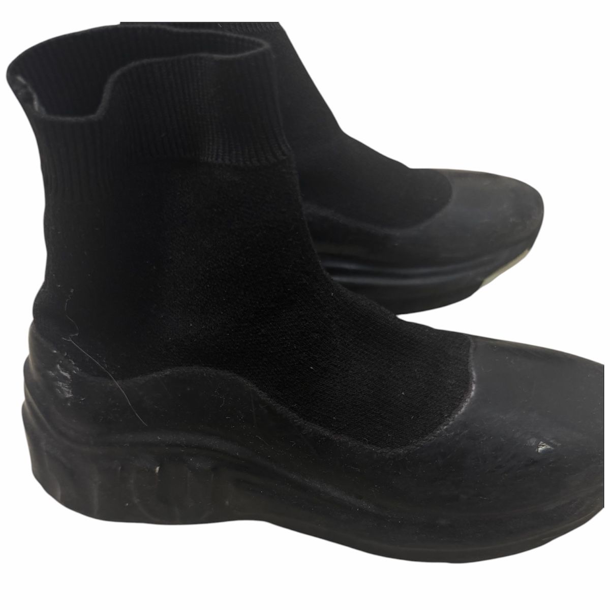 Miu Miu Damenschuhe: Miu Miu Ankle Boot - Rubber – Gebraucht aus Buochs von zukkias 2