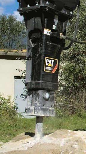 Caterpillar Tutti gli attrezzi: Caterpillar Abbruchhammer H70 – Usato da Ottikon venduto da nag-champa77