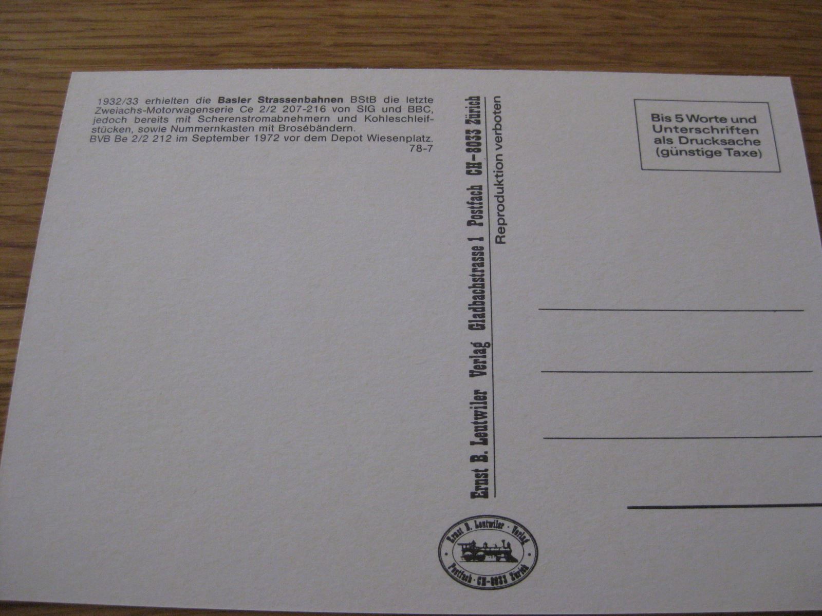 Cartoline postali: AK Basel Depot Wiesenplatz mit Tram – Nuovo (secondo la descrizione) da Malters venduto da Marosko 1