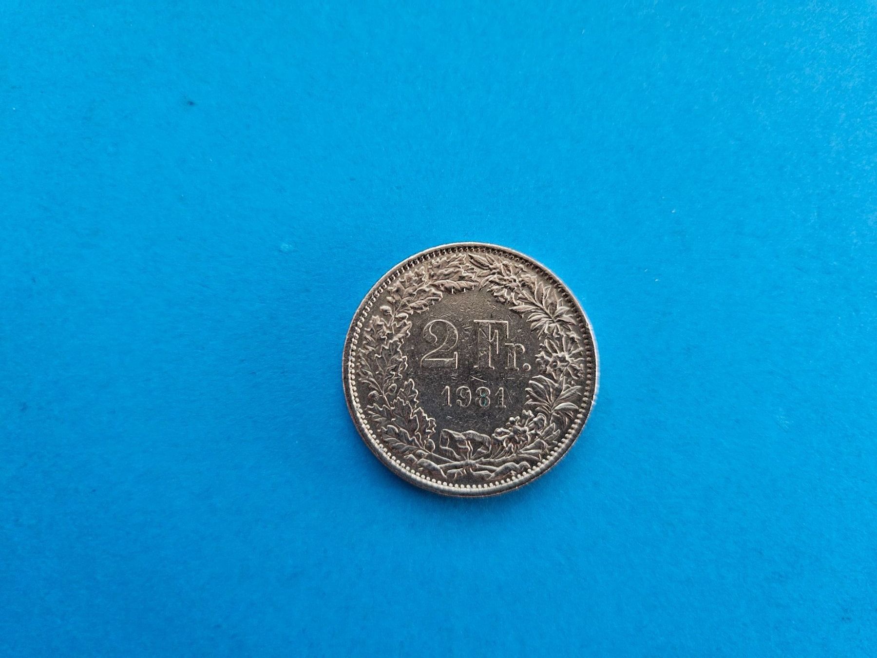 Tutti le monete: 2 Franken 1981 – Usato da Trachslau venduto da Daniel12766