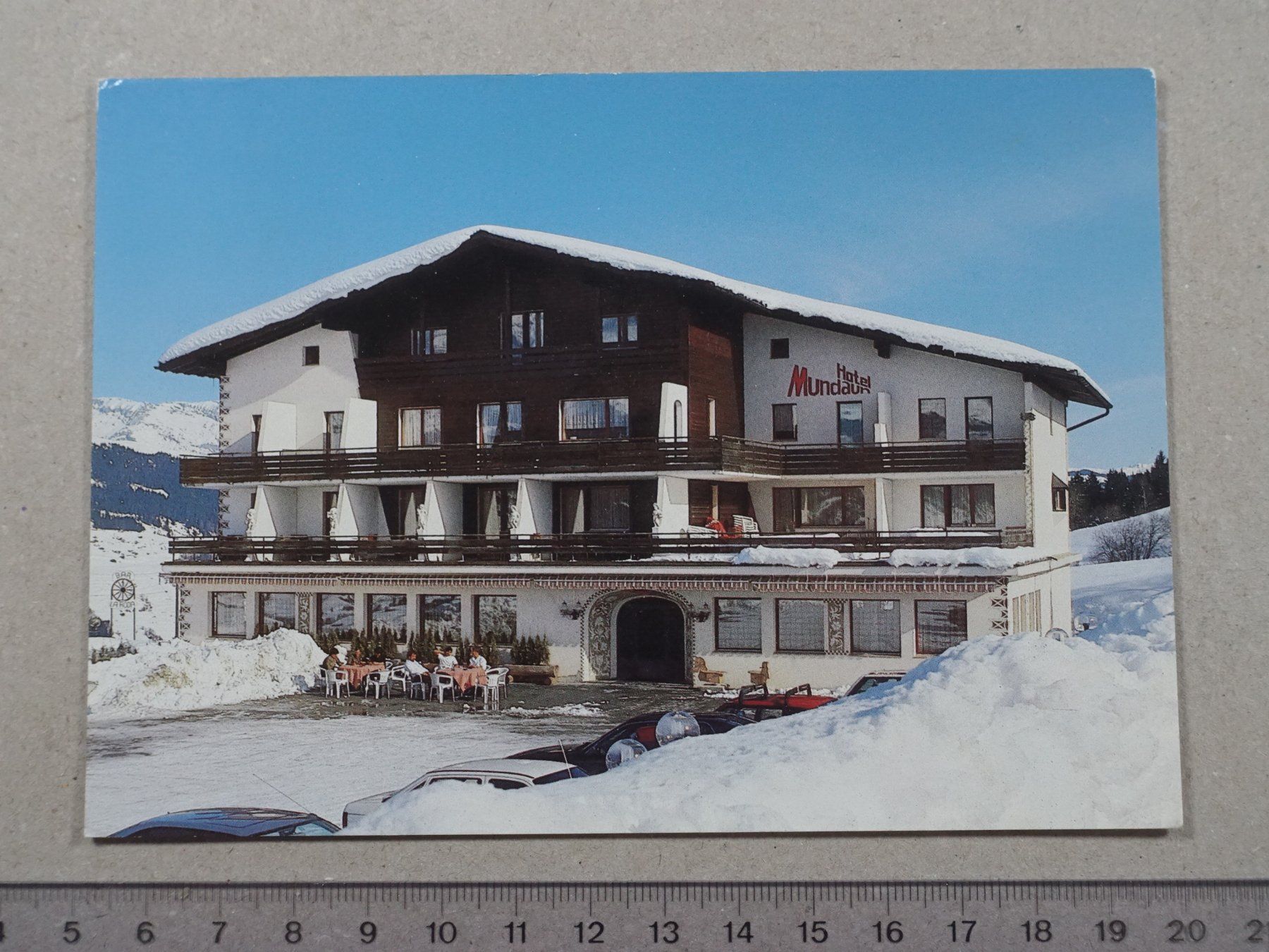 Ansichtskarten: Surcuolm, Hotel Mundaun, 1996 – Gebraucht aus Lenzburg von fh1