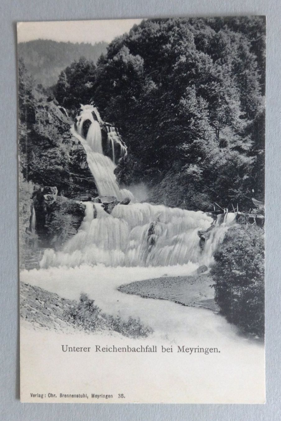 Cartes postales: Unterer Reichenbachfall bei Meiringen – D'occasion à Fétigny par Billy2miny
