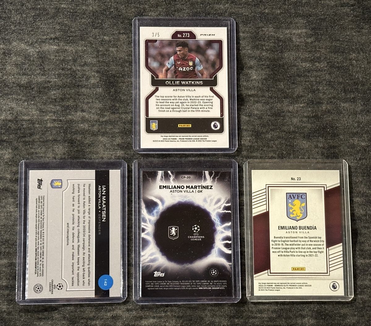 Topps Carte collezionabili: ASTON VILLA SAMMLUNG – Nuovo (secondo la descrizione) da Binz venduto da Cediboy 4