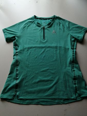 Odlo Laufshirt kurzarm mit Reissverschluss Grösse S