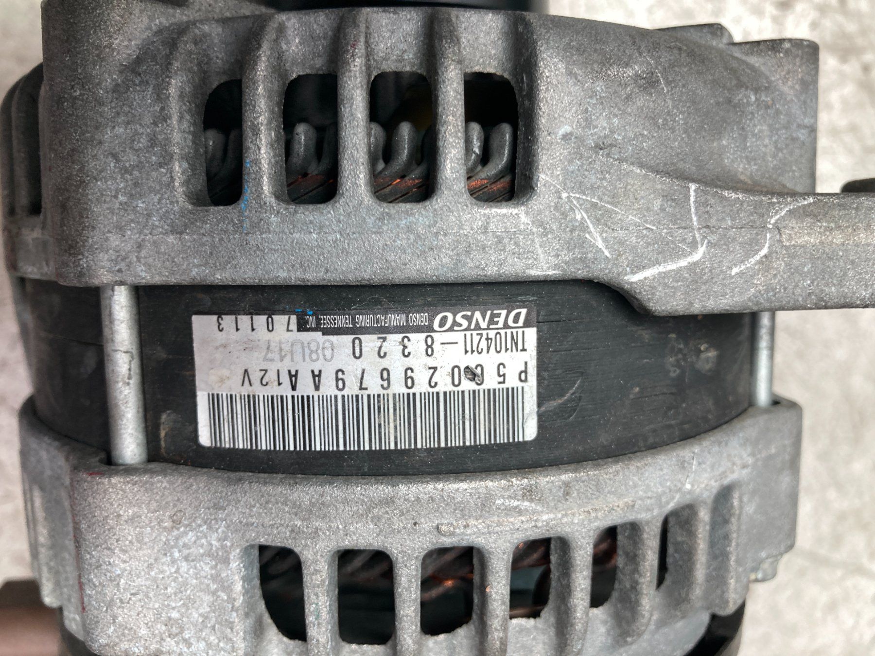 Jeep Tutti pezzi di ricambio auto: 56029679AA Generator Jeep Compass 2.0 TD – Usato da Cham venduto da WB2223 3