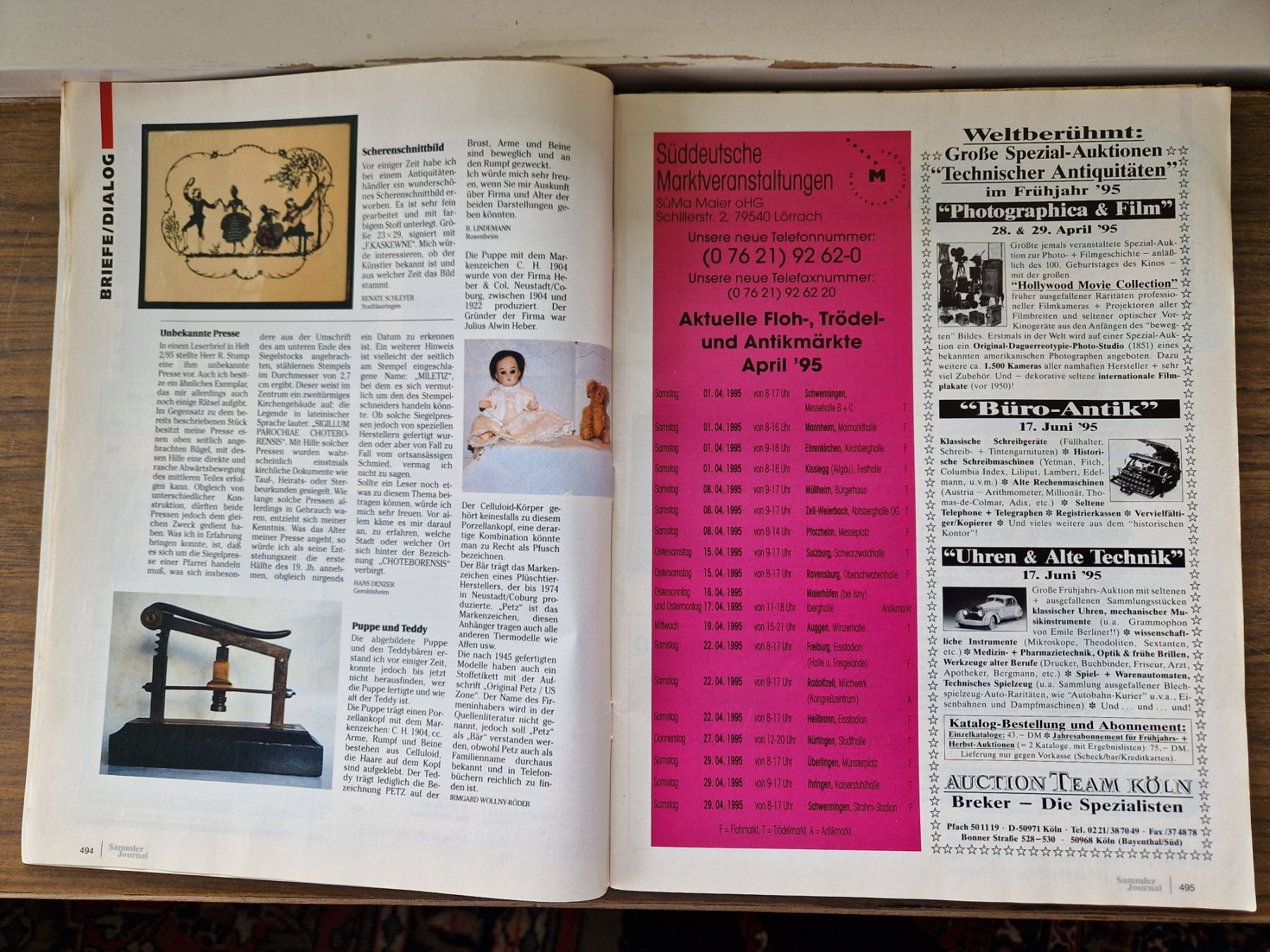 Riviste & Magazine: Sammlerjournal Textilien – Usato da Mörschwil venduto da wunderkiste44 3