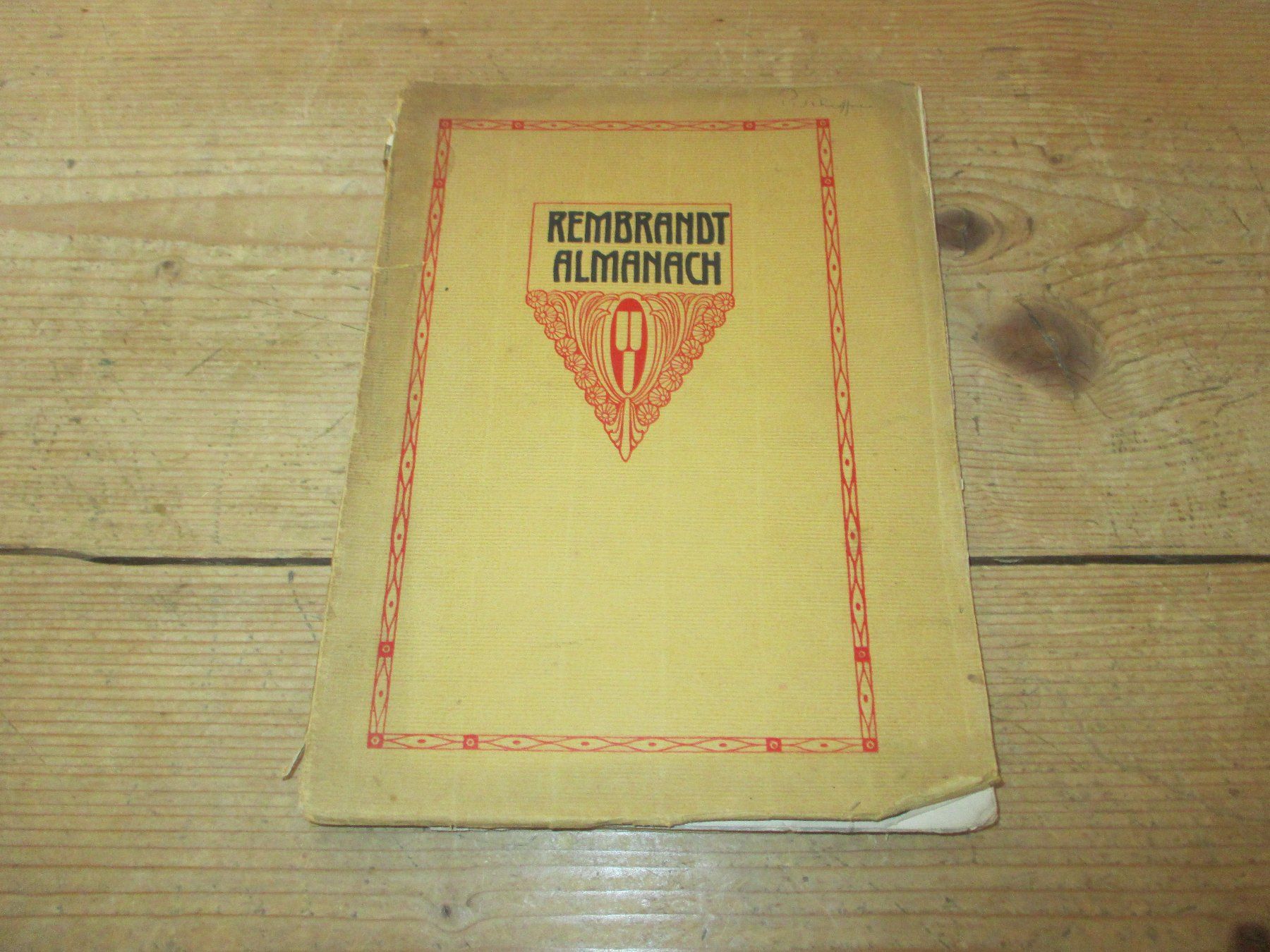 Libri: Rembrandt Almanach 1906/07 – Difettoso da Flims - Dorf venduto da Stagediver
