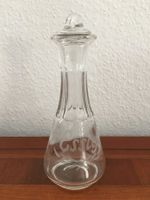 Antiker Glasbehälter für Essig