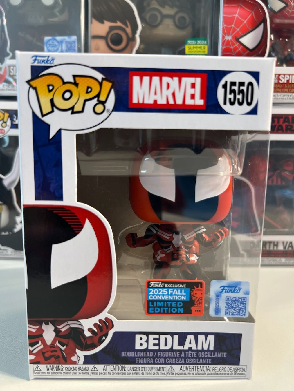 Funko Statuette: Funko POP! Marvel Bedlam Edit. Limitée Fall Convention 2025 – Nuovo e nell'imballaggio originale da Le Mouret venduto da perfectbijou