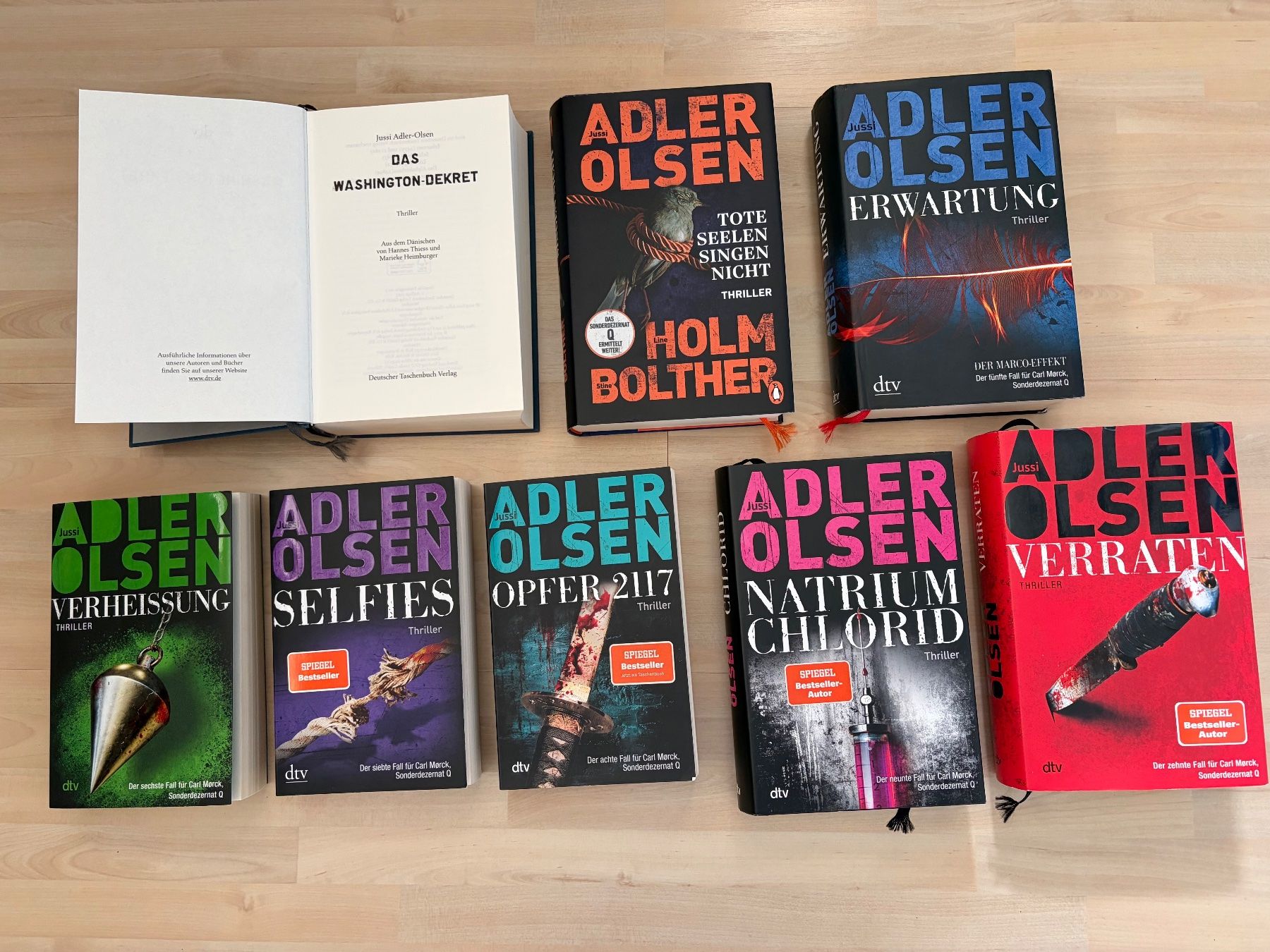 Libri: ADLER OLSEN Bücher – Usato da Sumvitg venduto da Wandern38