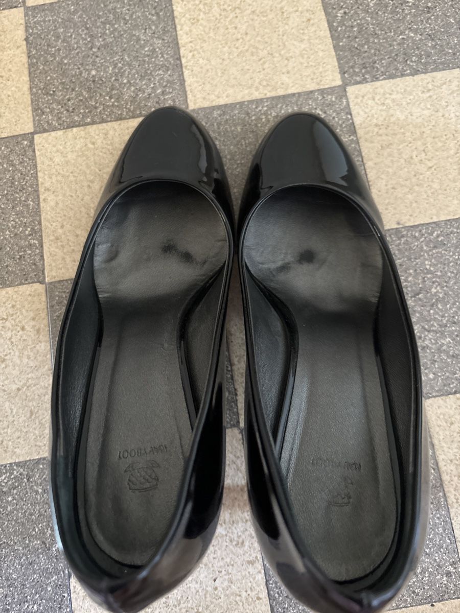 Navyboot Scarpe da donna: Navyboot Pumps Schwarz Lack – Usato da Basel venduto da FannySt 3