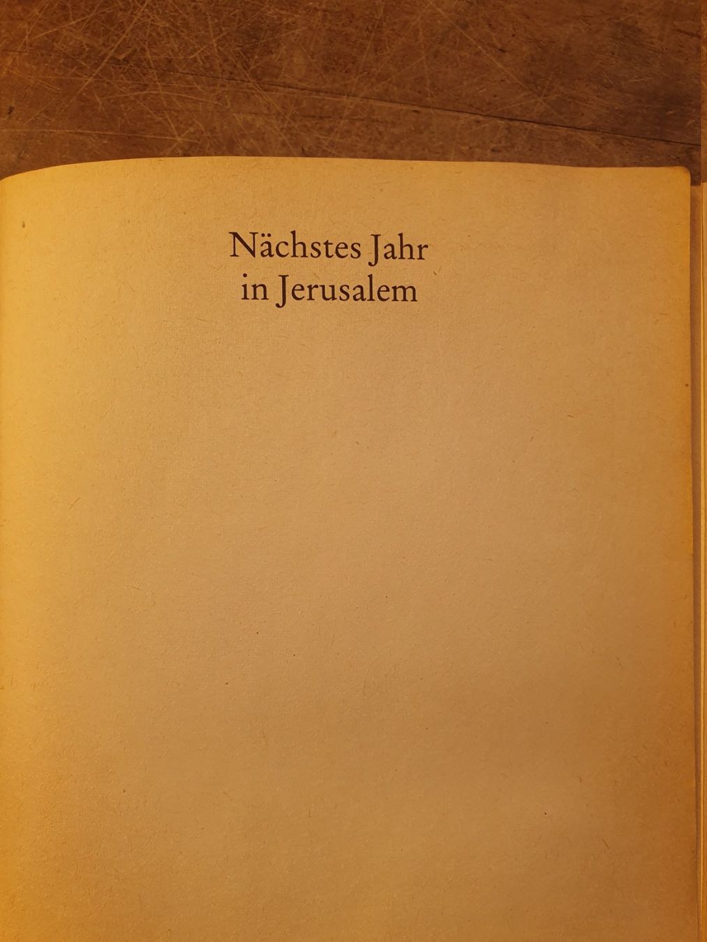 Libri: Nächstes Jahr in Jerusalem - Andre Kaminski – Usato da Zürich venduto da loosebone 4