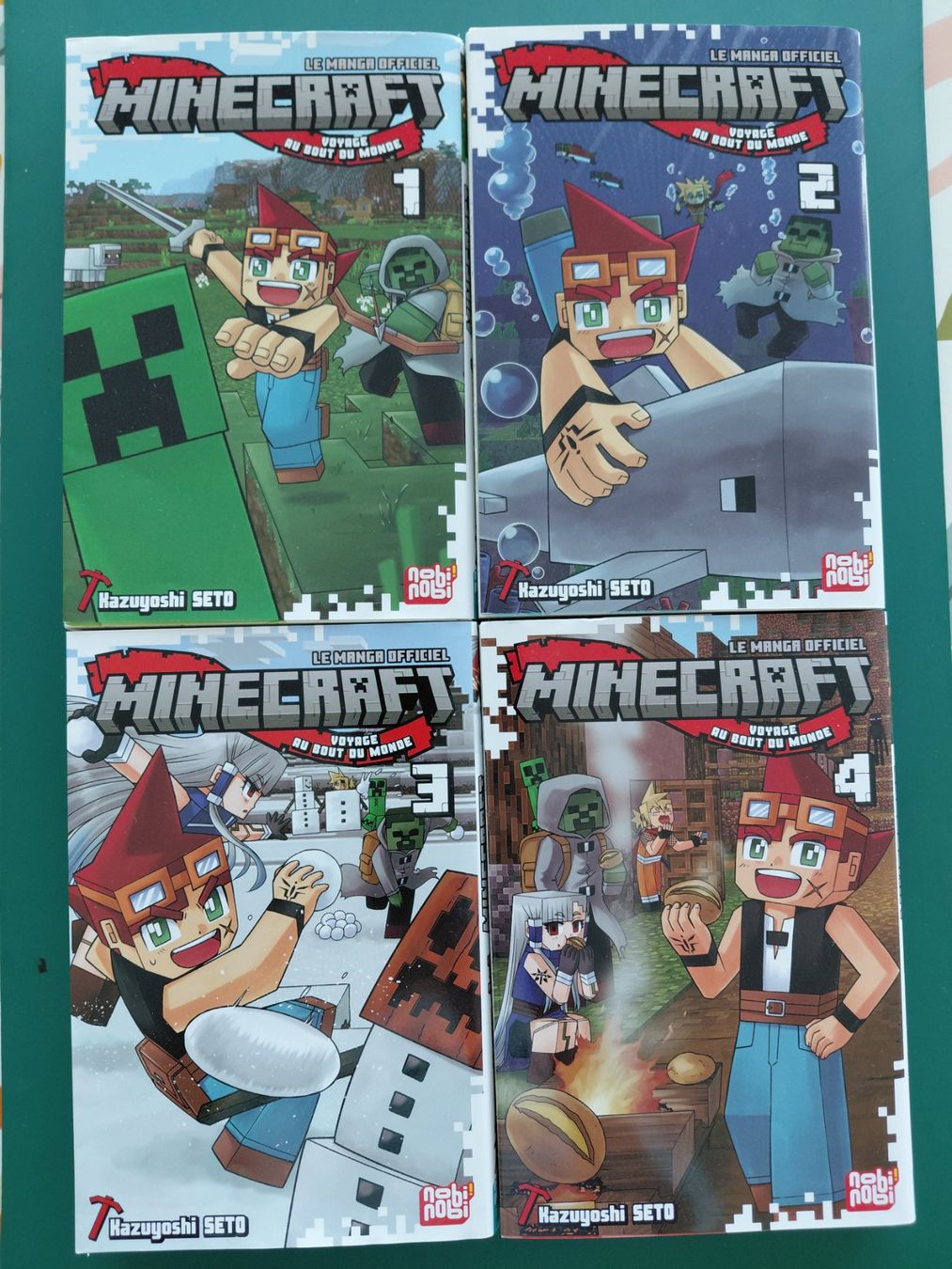 Fumetti: Manga "Minecraft" (Tomes 1-4) – Usato da Plan-les-Ouates venduto da Loul_74