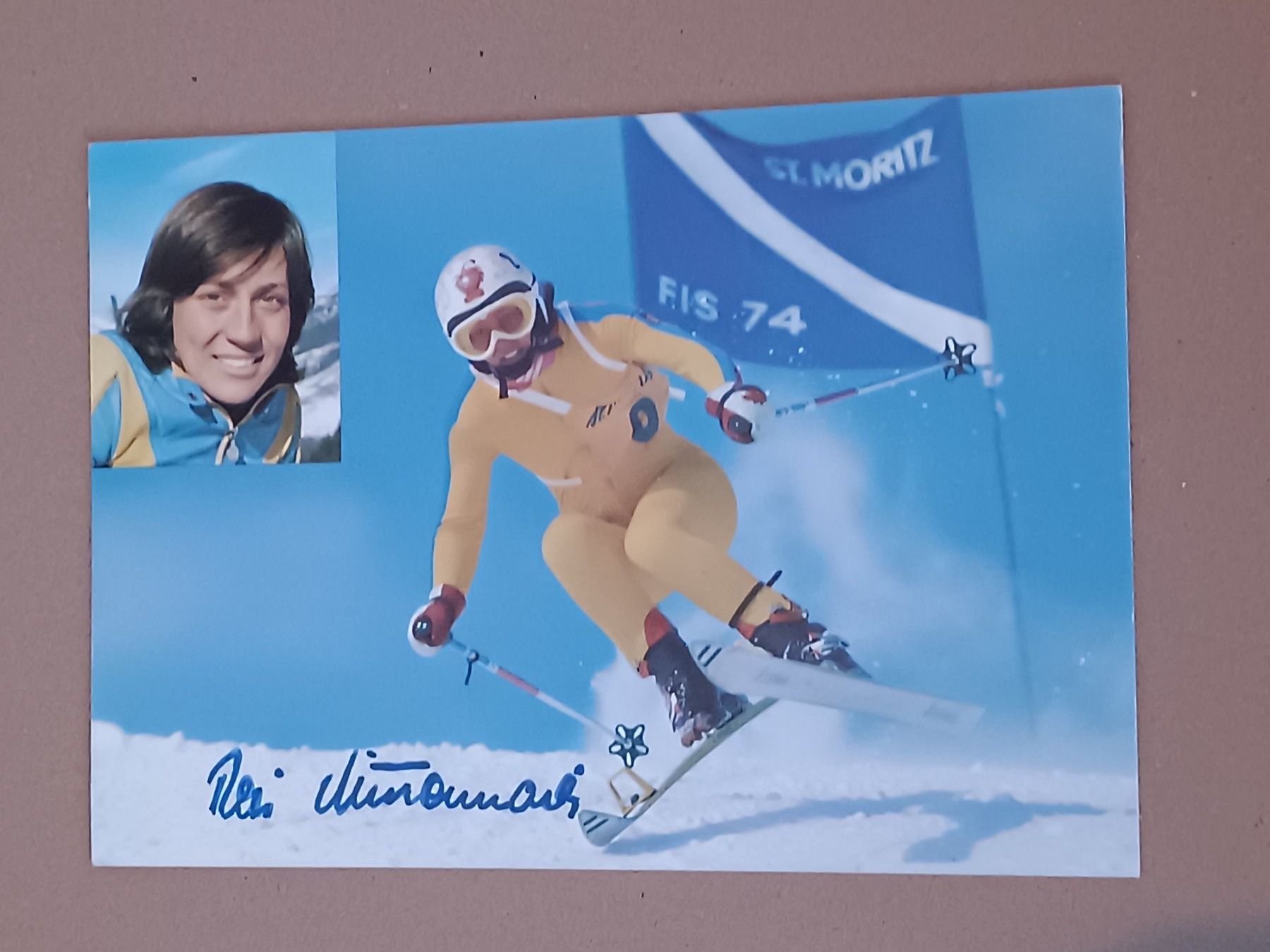 Autogramme: Rosi Mittermaier - handsigniert – Gebraucht aus Menziken von Autogramme