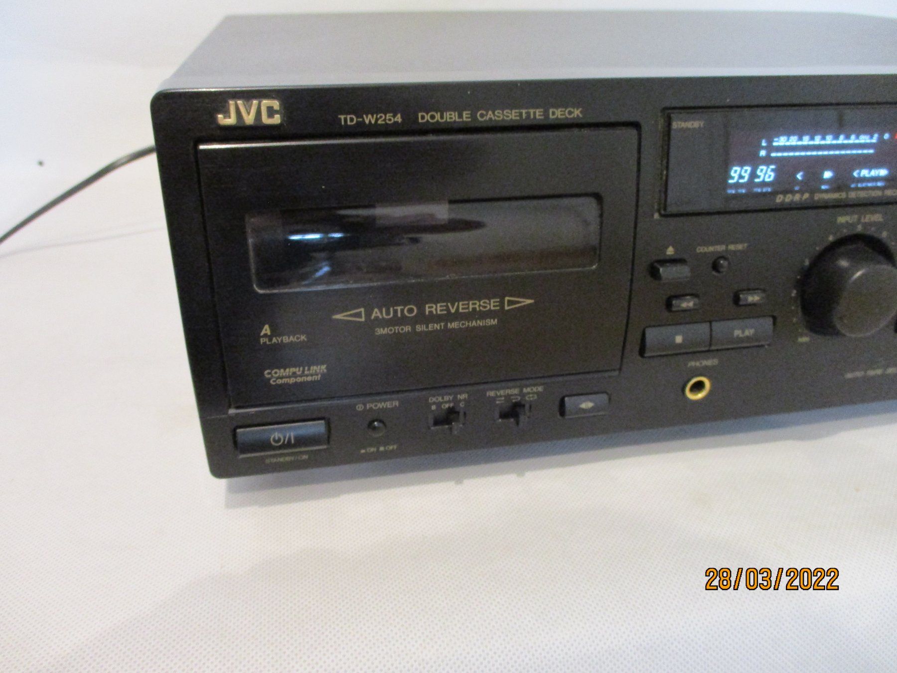 JVC Registratori: JVC TD-W254 Doppel Kassettendeck – Usato da Liestal venduto da Disc-Point 1