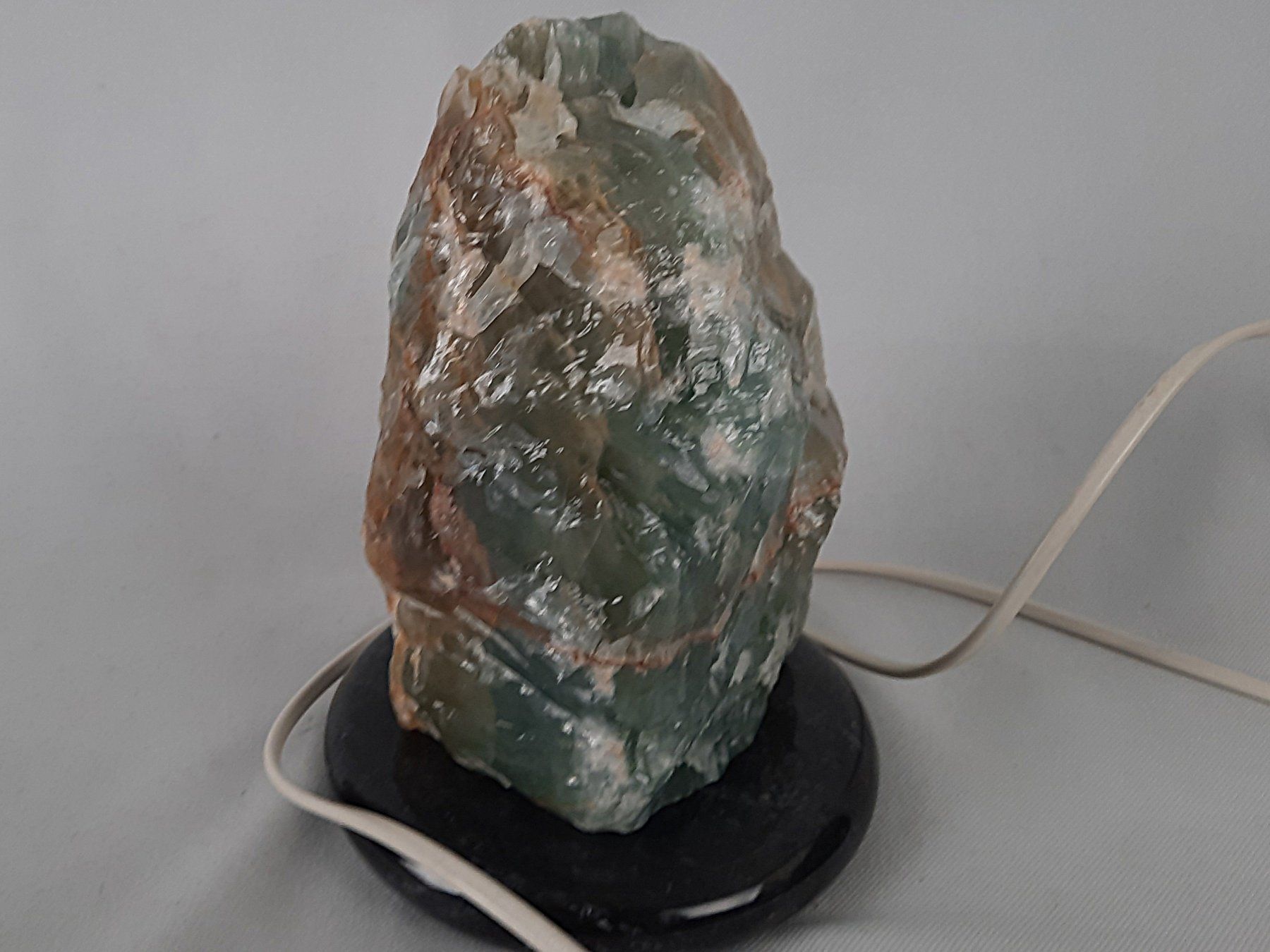 Lampade: Grüner Calcit Steinlampe – Usato da Beinwil am See venduto da Restwert_Beinwil 6