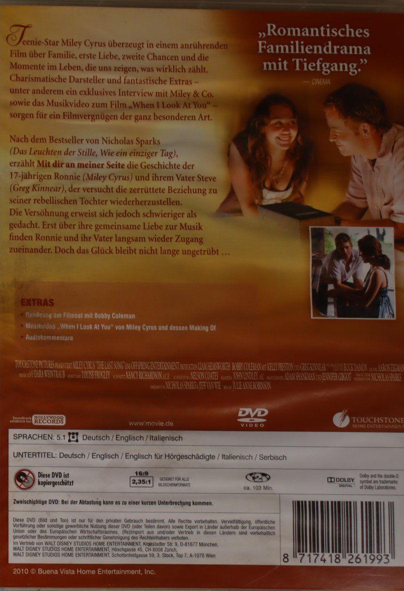 Tutti i DVDs: Mit Dir an meiner Seite – Usato da Luzern venduto da CONTENTI 2