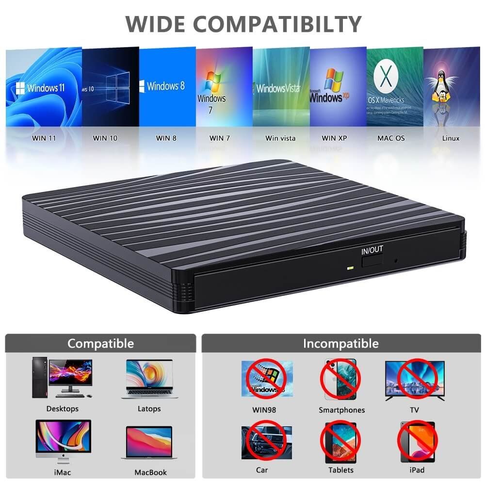 Lettore multimediale & Streamer: Blu-ray/CD/DVD/BD-Player Blu-ray-Brenner – Nuovo e nell'imballaggio originale da Unterägeri venduto da RmOnline 3