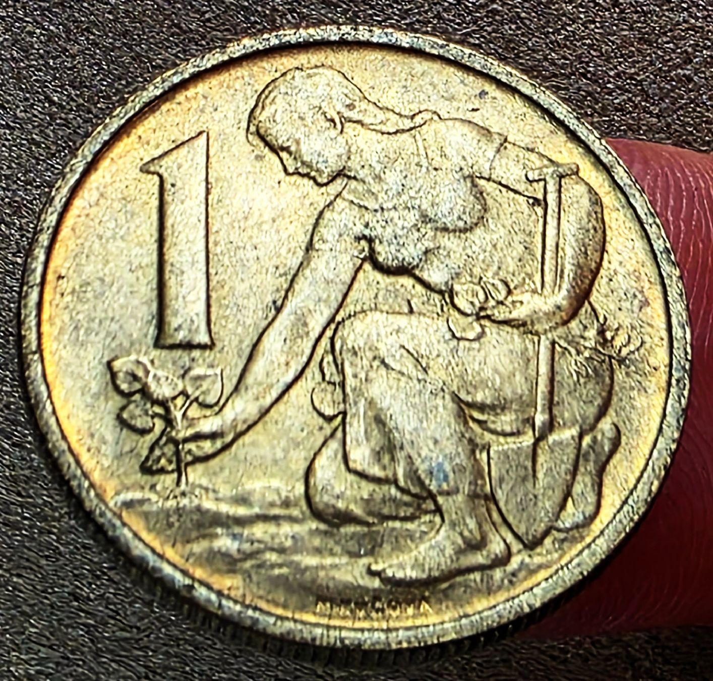 Tutti le monete: TSCHECOSLOWAKEI 1 KORUNA 1960 – Usato da Winterthur venduto da Creso70